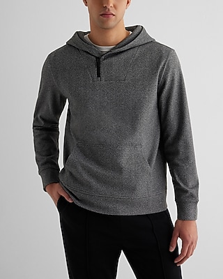 Herringbone Zip Hoodie