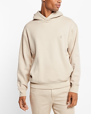 Suede Fleece X Logo Hoodie