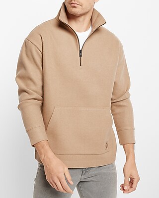 Fleece Quarter Zip Sweatshirt
