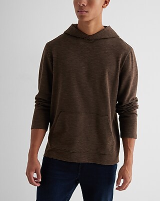 Marled Hoodie Brown Men's S