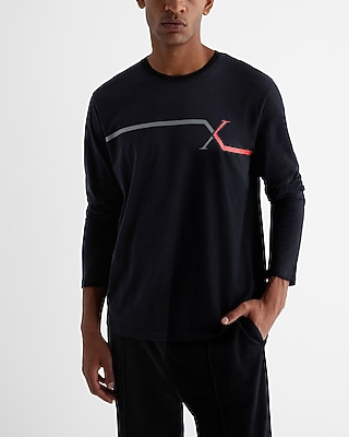 Extended X Logo Graphic Long Sleeve T-Shirt