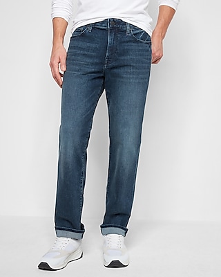 Express Relaxed Dark Wash Temp Control Hyper Stretch Jeans