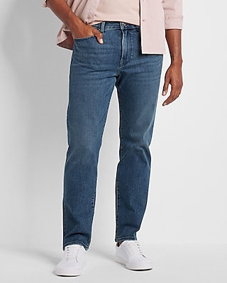 Relaxed Dark Wash Hyper Stretch Jeans