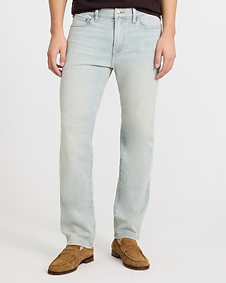 Straight Indigo Light Wash Jeans