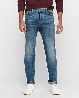 Image of Athletic Slim Medium Wash Hyper Stretch Jeans