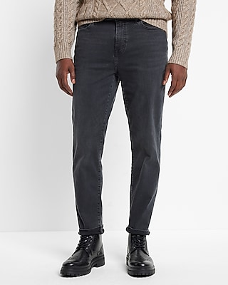 Athletic Slim Black Wash Hyper Stretch Jeans