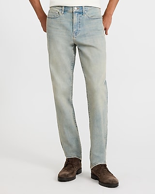 Straight Indigo Light Wash Jeans