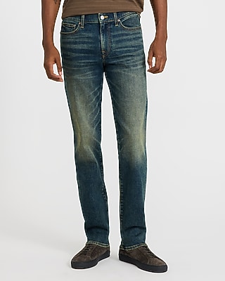 Slim Straight Dark Wash Jeans