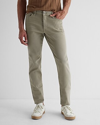 Slim Light Green Hyper Stretch Jeans