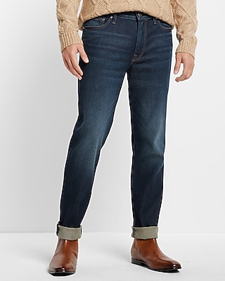 Slim Dark Wash Stretch Jeans