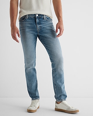 Slim Medium Wash Hyper Stretch Jeans