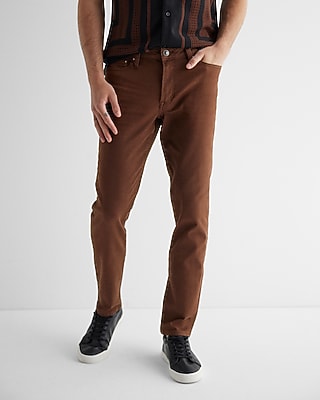 Skinny Brown Hyper Stretch Jeans
