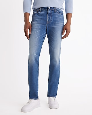 Big & Tall Skinny Medium Wash Stretch Jeans