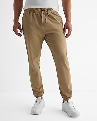 Elastic Waist Chino Jogger Neutral Men's S