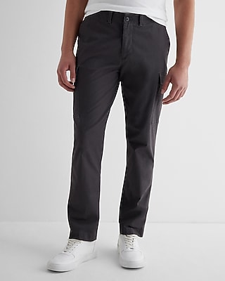 Athletic Slim Modern Chino Cargo Pant  Gray Men's W31 L32