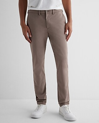 Skinny Hyper Stretch Chino Brown Men's W34 L32