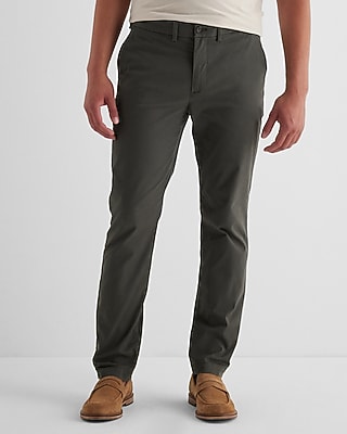 Slim Hyper Stretch Chino Green Men's W32 L34