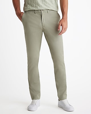 Slim Hyper Stretch Chino Green Men's W33 L34