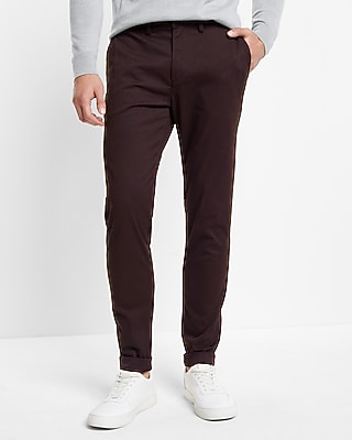 Super Skinny Hyper Stretch Chino Red Men's W30 L32