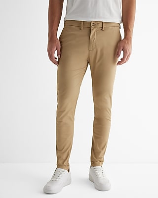 Super Skinny Hyper Stretch Chino Brown Men's W33 L34