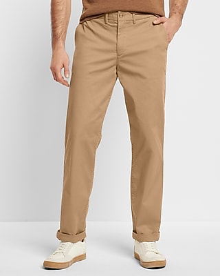 Straight Fit Hyper Stretch Chino Neutral Men's W33 L32