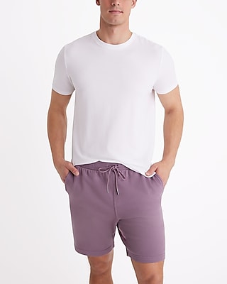 8" Cotton Elastic Waist Shorts Default Men