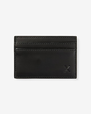 Black Leather Card Case