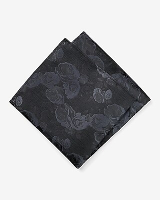 Floral Jacquard Pocket Square