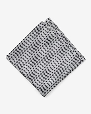 Jacquard Geo Pocket Square
