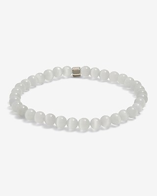 Clear Beaded Bracelet