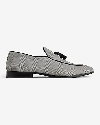 Plaid Tassel Loafer