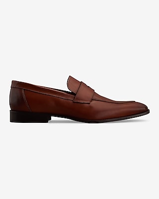 Edition Cognac Genuine Leather Loafers Brown Men's