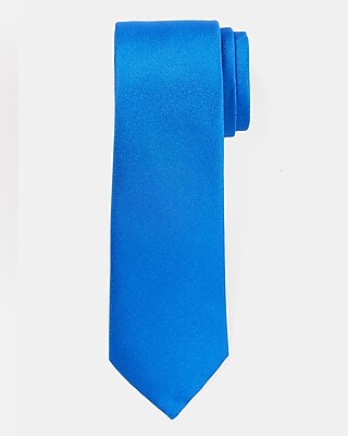 Bright Cobalt Solid Tie Blue Men's REG