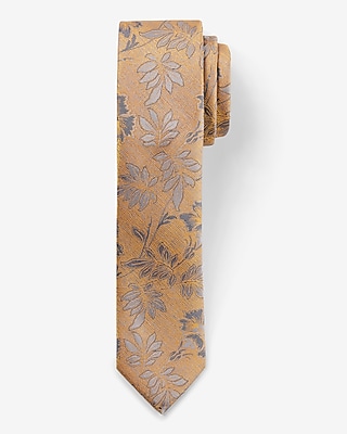 Gold Leaf Jacquard Tie