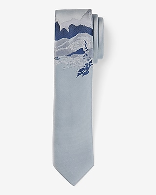 Mountain Scene Tie