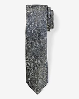 Snakeskin Jacquard Tie