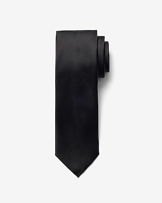 Classic Black Solid Tie