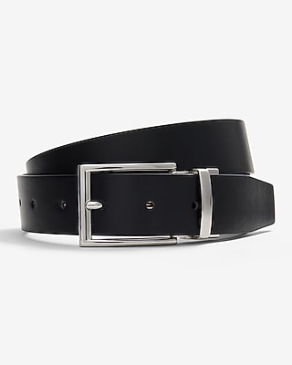 Black & Brown Reversible Leather Belt