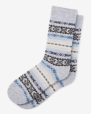 Fair Isle Dress Socks