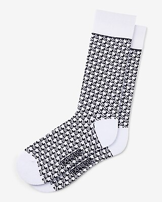 Houndstooth Dress Socks
