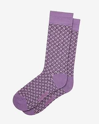 Mini Geo Dress Socks