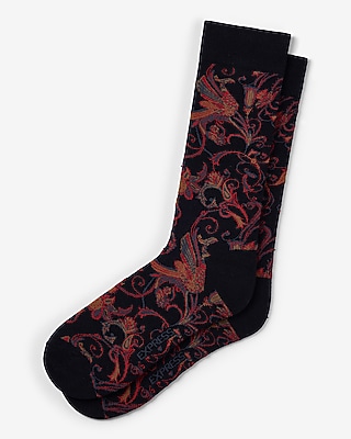Phoenix Paisley Dress Socks