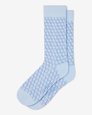 X Logo Print Dress Socks