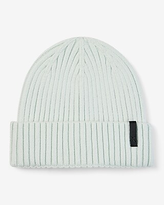 Light Blue Ribbed Beanie