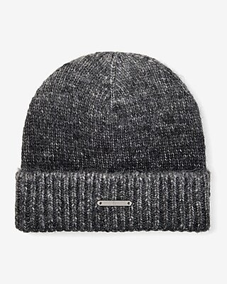 Black Ombre Beanie