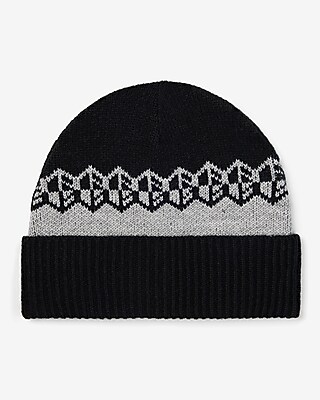 Geo Printed Beanie