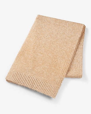 Camel Ombre Knit Scarf