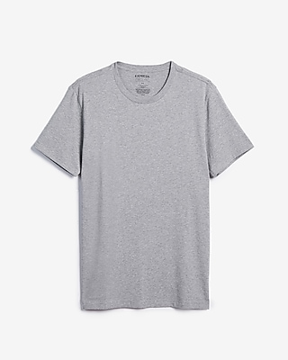 Slim Supersoft Moisture-Wicking Crew Neck T-Shirt Gray Men's XS