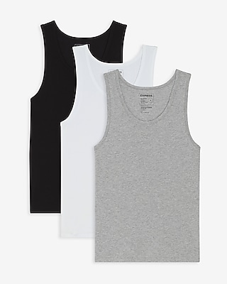 3 Pack Supersoft Crew Neck Tanks