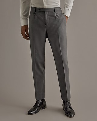 Edition Slim Pinstripe Merino Suit Pants